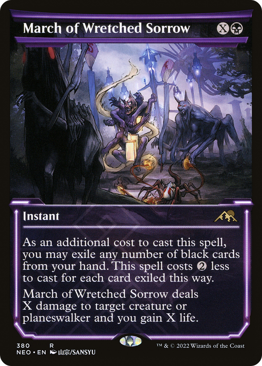 March of Wretched Sorrow (380) (Showcase)
