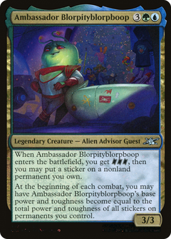 Ambassador Blorpityblorpboop (447) - Galaxy Foil