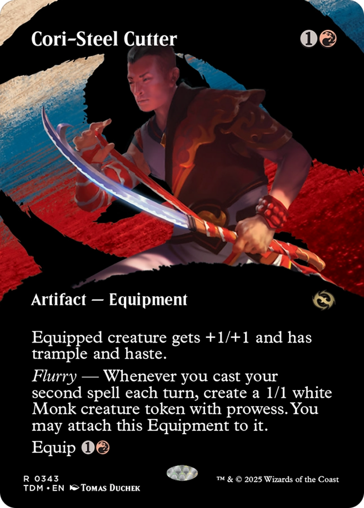 Cori-Steel Cutter (0343) (Borderless) - Foil