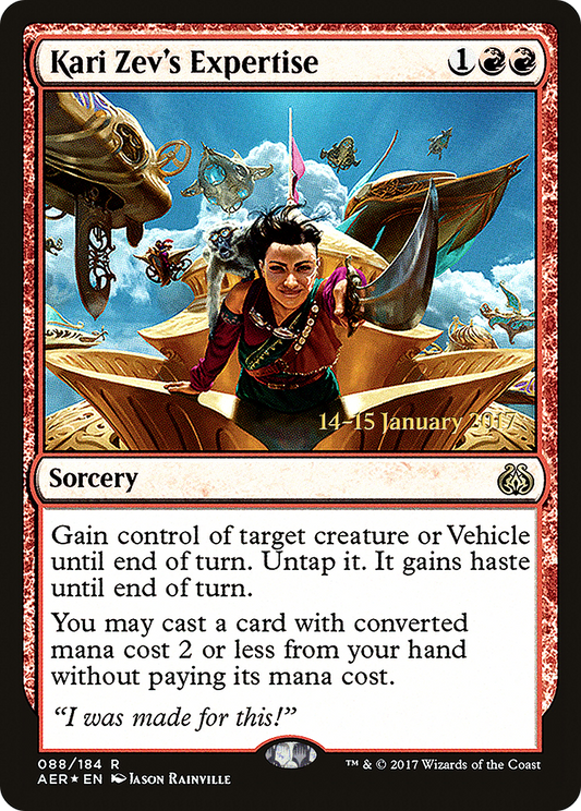 Kari Zev's Expertise (088) (Prerelease) - Foil