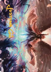 Iridian Maelstrom (47/81) Art Card (ADMU) - Gold-Stamped Signature