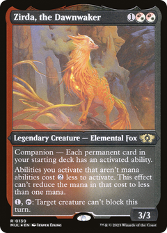 Zirda, the Dawnwaker (0130) - Foil Etched