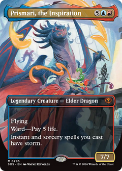 Prismari, the Inspiration (0285) (Borderless) (SOS) - Foil