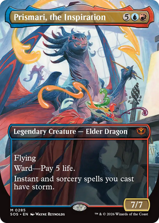Prismari, the Inspiration (0285) (Borderless) (SOS) - Foil