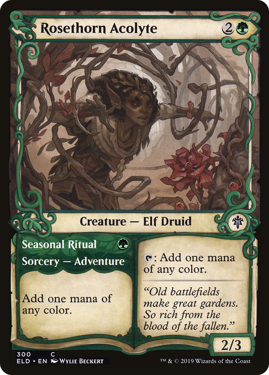 Rosethorn Acolyte // Seasonal Ritual (300) (Showcase)