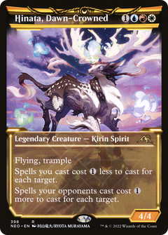 Hinata, Dawn-Crowned (398) (Showcase) - Foil