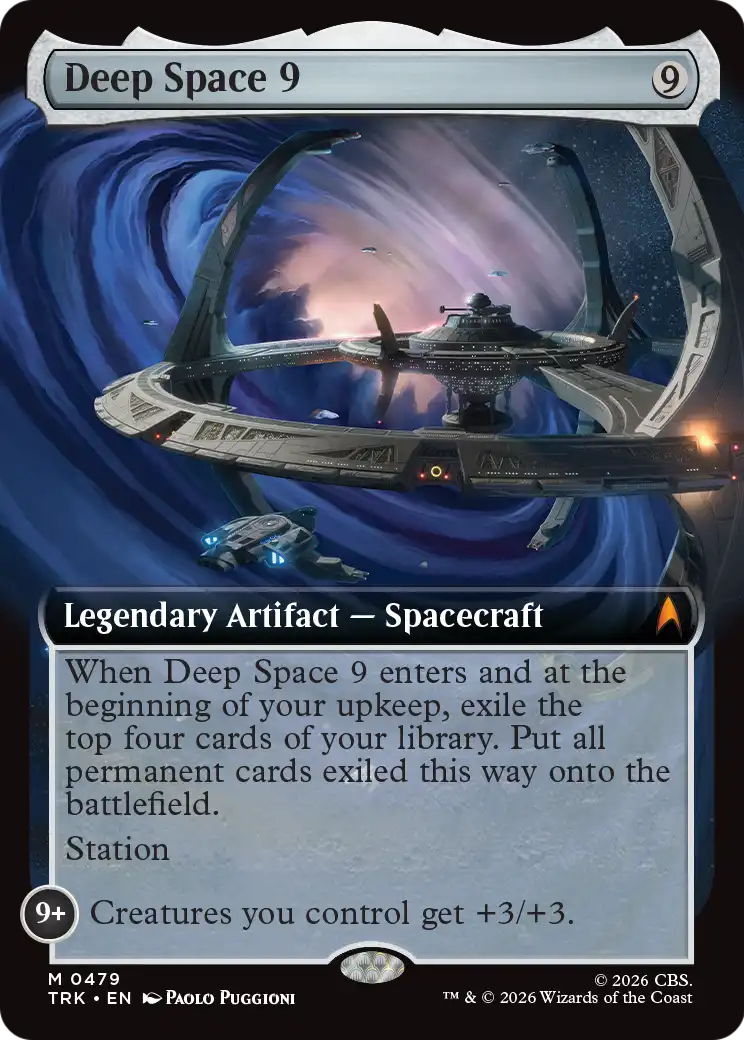 Deep Space 9 (479) (Extended Art) (TRK) - Foil