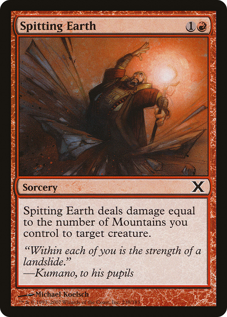 Spitting Earth - Foil