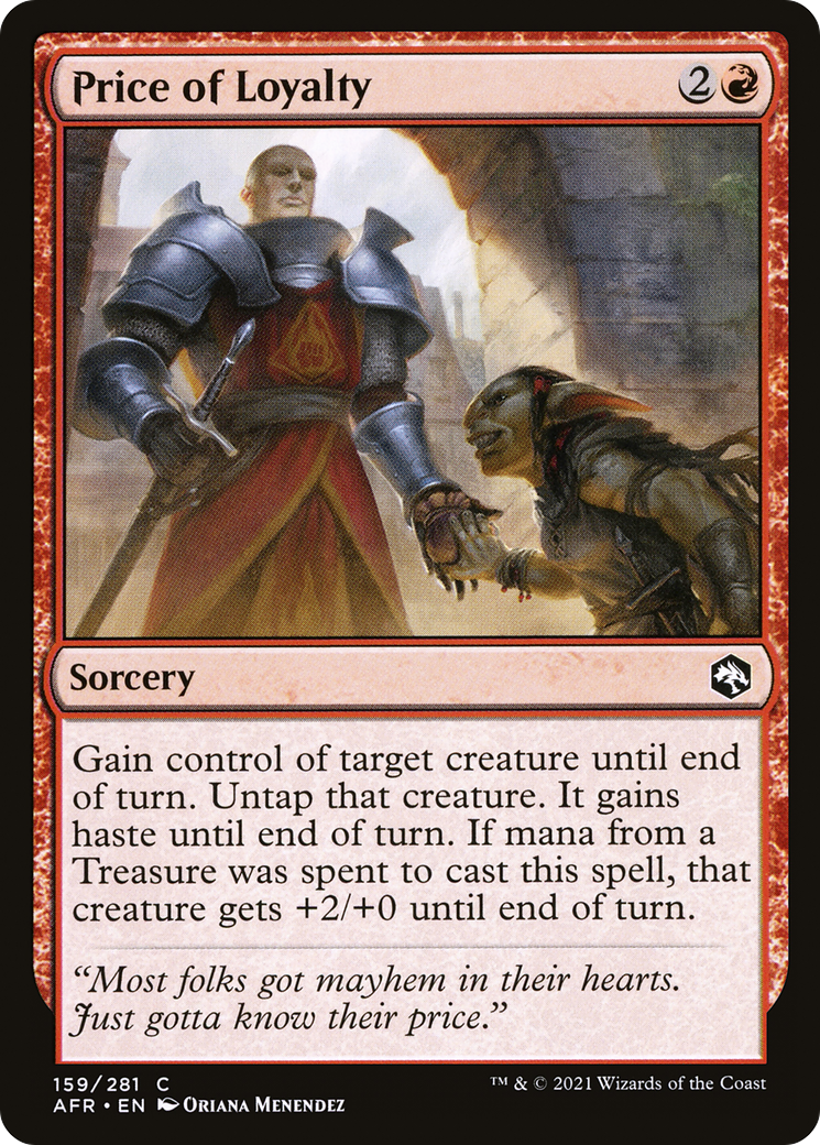 Price of Loyalty - Foil