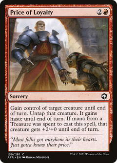 Price of Loyalty - Foil