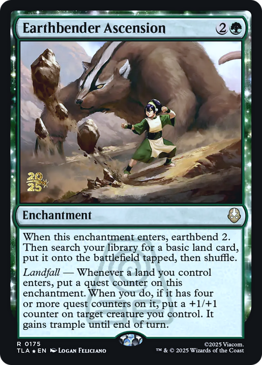 Earthbender Ascension (0175) (Prerelease) (PTLA) - Foil