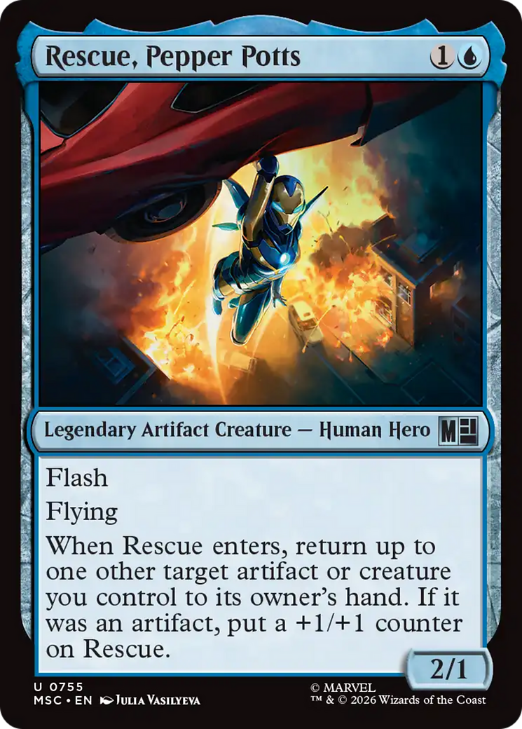Rescue, Pepper Potts (0755) (MSC) - Foil