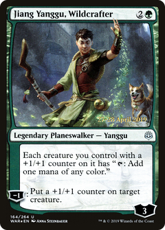Jiang Yanggu, Wildcrafter (164) (Prerelease) - Foil
