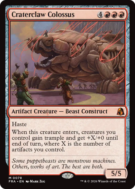 Craterclaw Colossus (FRA) - Foil