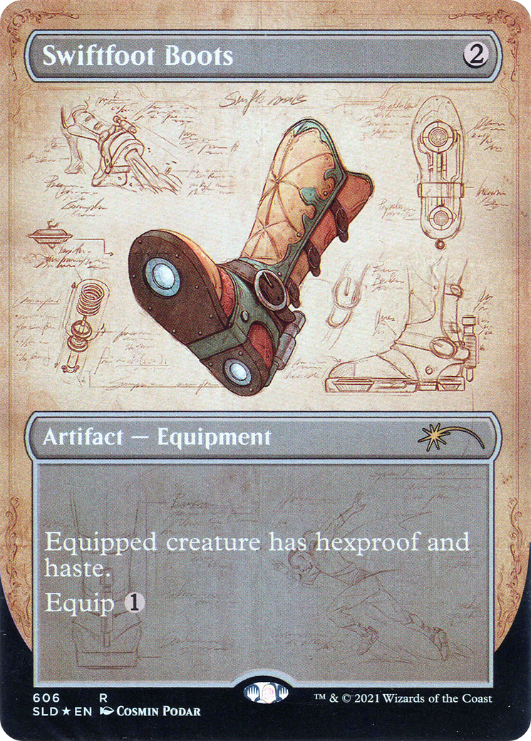 Swiftfoot Boots (606) (Borderless) - Foil