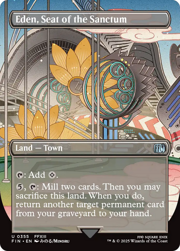 Eden, Seat of the Sanctum (0355) (Borderless) - Foil