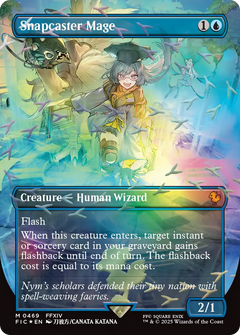 Snapcaster Mage (0469) (Borderless) - Chocobo Track Foil fic