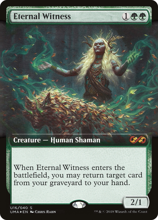 Eternal Witness (U16) (Extended Art) - Foil