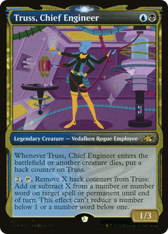 Truss, Chief Engineer (523) (Showcase) - Galaxy Foil