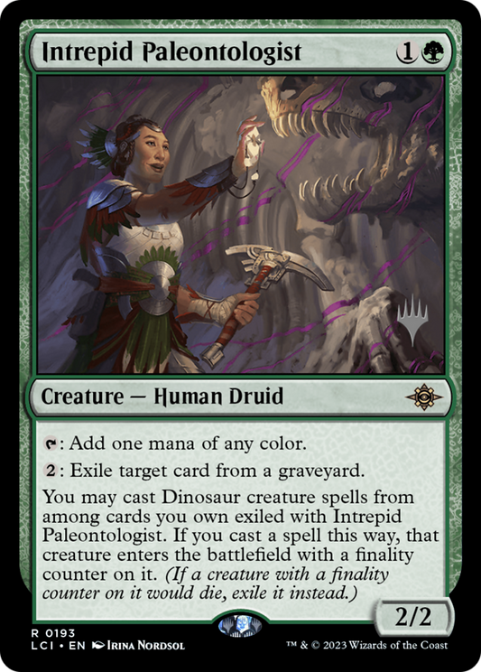 Intrepid Paleontologist (0193) (Promo Pack) - Foil