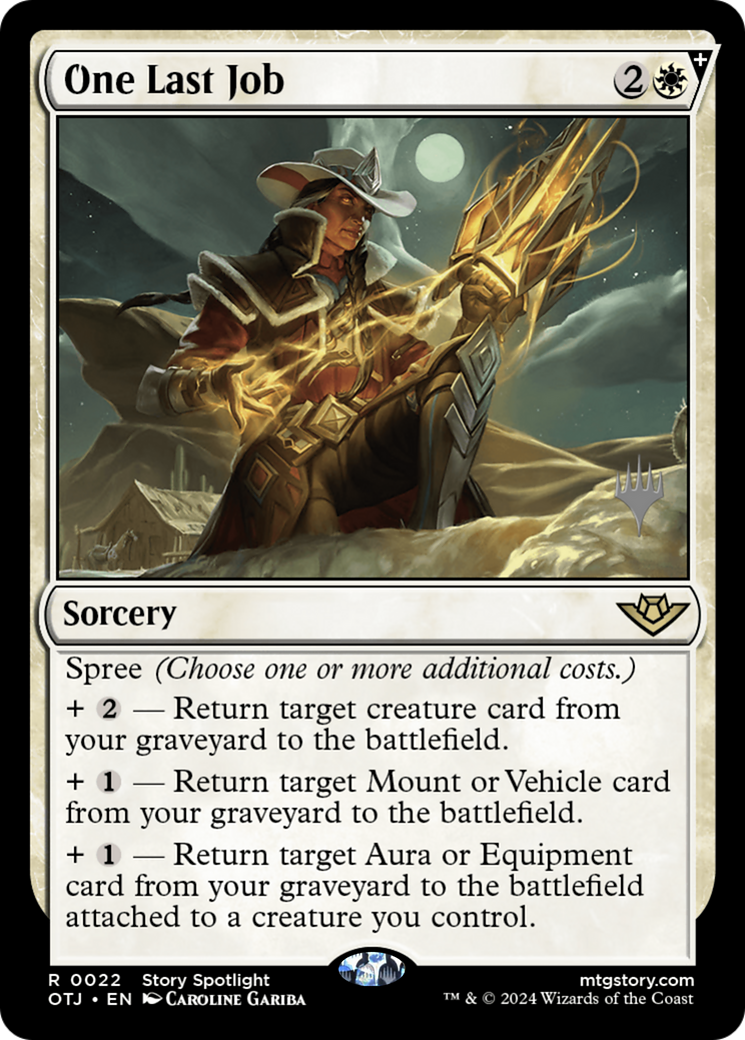 One Last Job (0022) (Promo Pack) - Foil