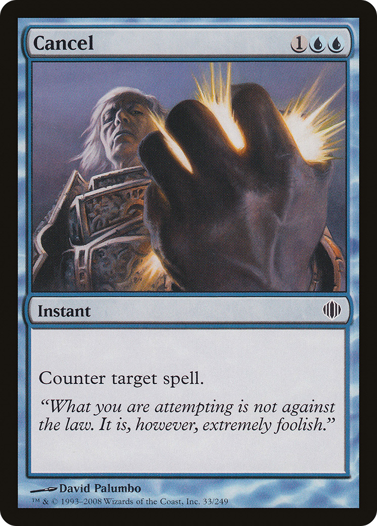 Cancel - Foil