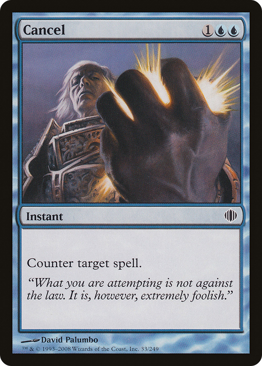Cancel - Foil
