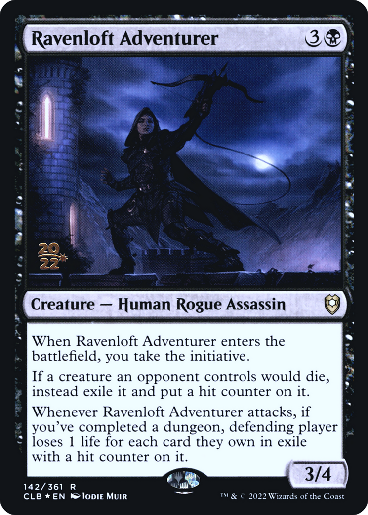 Ravenloft Adventurer (142) (Prerelease) - Foil