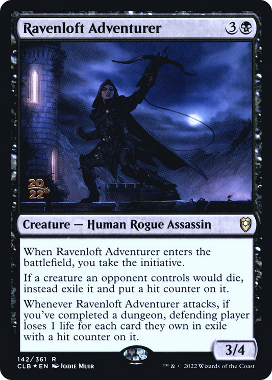 Ravenloft Adventurer (142) (Prerelease) - Foil