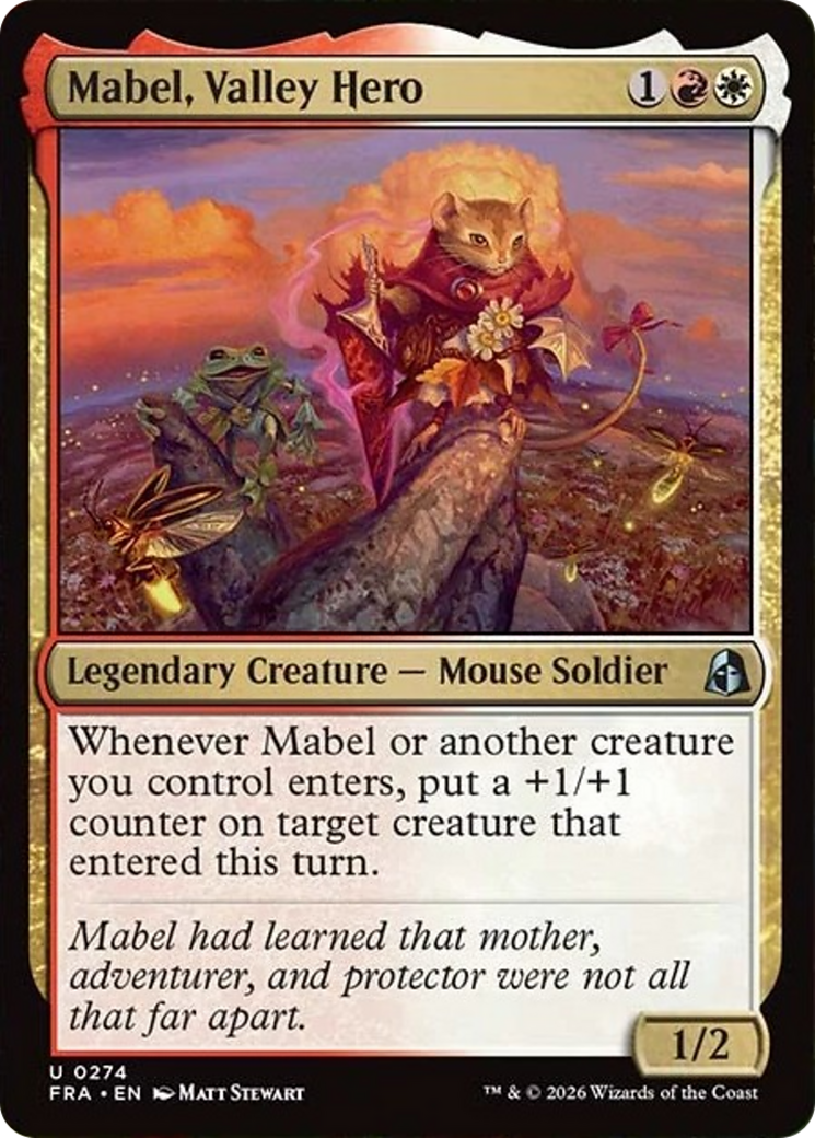 Mabel, Valley Hero (FRA)