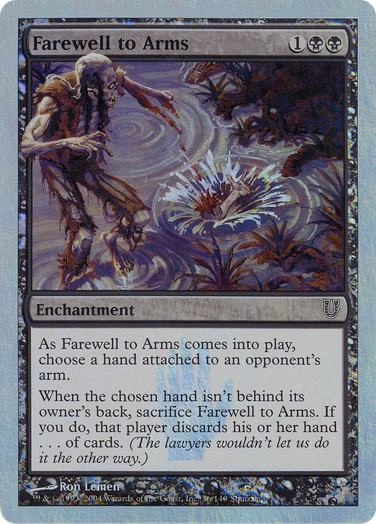 Farewell to Arms - Foil