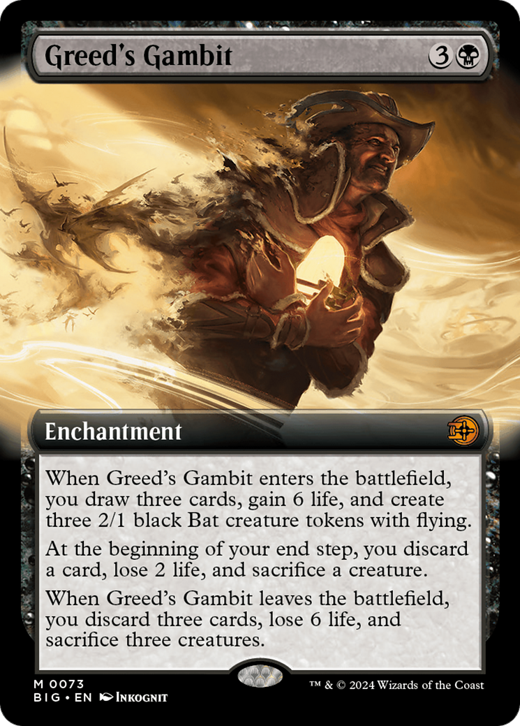 Greed's Gambit (0073) (Extended Art)