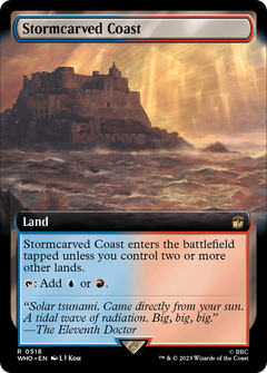 Stormcarved Coast (0518) (Extended Art) - Foil