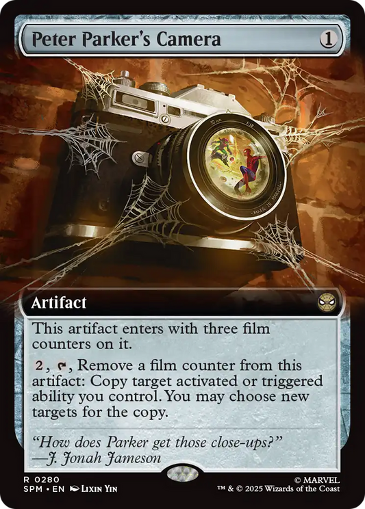 Peter Parker's Camera (0280) (Extended Art) - Foil