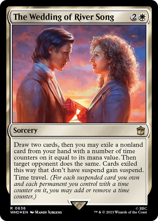 The Wedding of River Song (0636) - Surge Foil