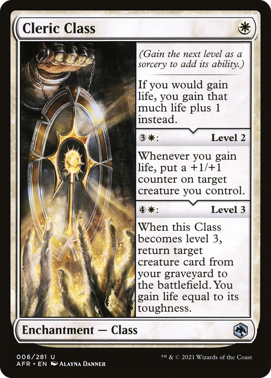 Cleric Class - Foil