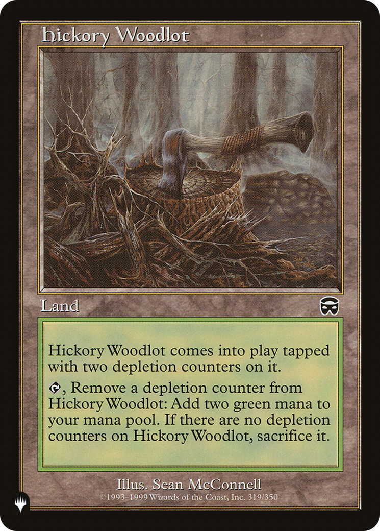 Hickory Woodlot (MMQ-319) (Retro Frame) (PLST)