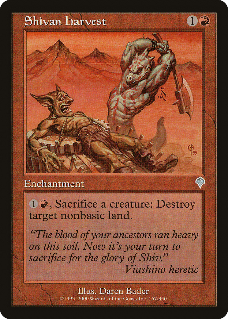 Shivan Harvest - Foil