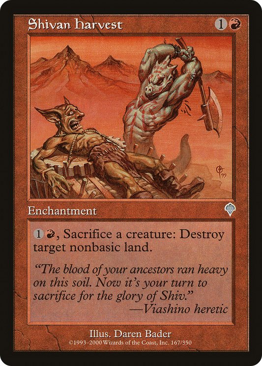 Shivan Harvest - Foil