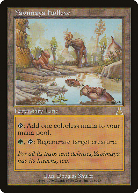 Yavimaya Hollow - Foil
