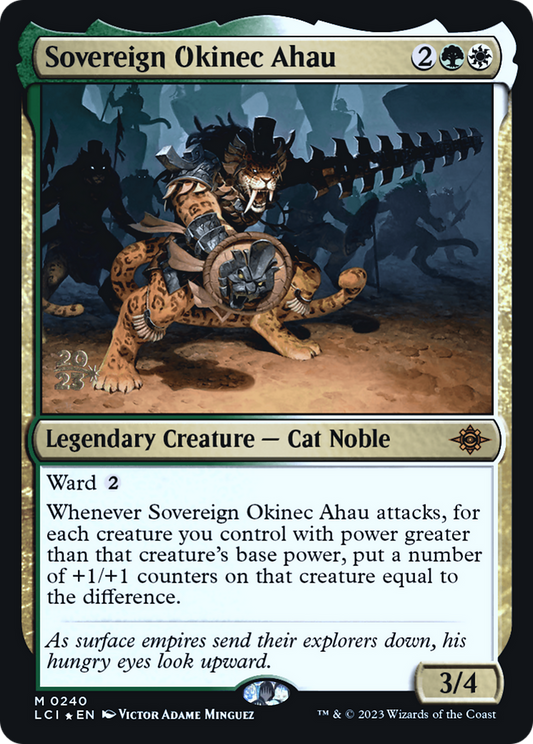 Sovereign Okinec Ahau (0240) (Prerelease) - Foil