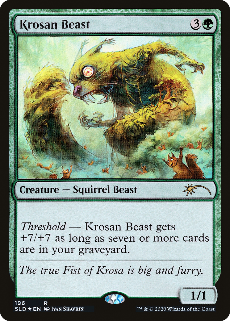Krosan Beast (196) - Foil