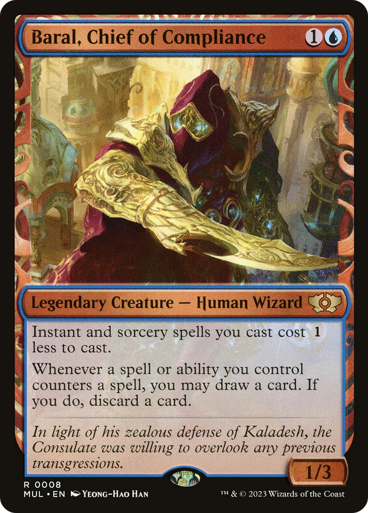 Baral, Chief of Compliance (0008) (Showcase) - Foil