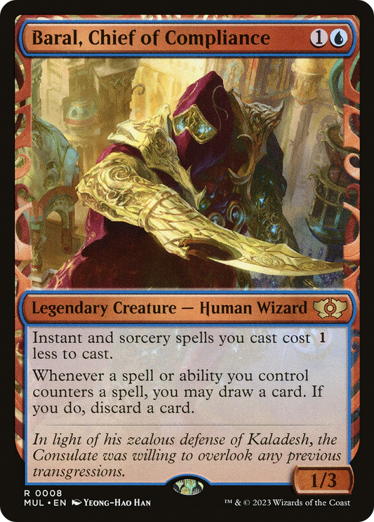 Baral, Chief of Compliance (0008) (Showcase) - Foil