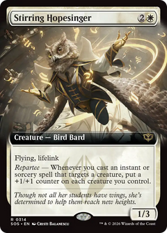 Stirring Hopesinger (0314) (Extended Art) (SOS) - Foil