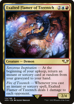Exalted Flamer of Tzeentch