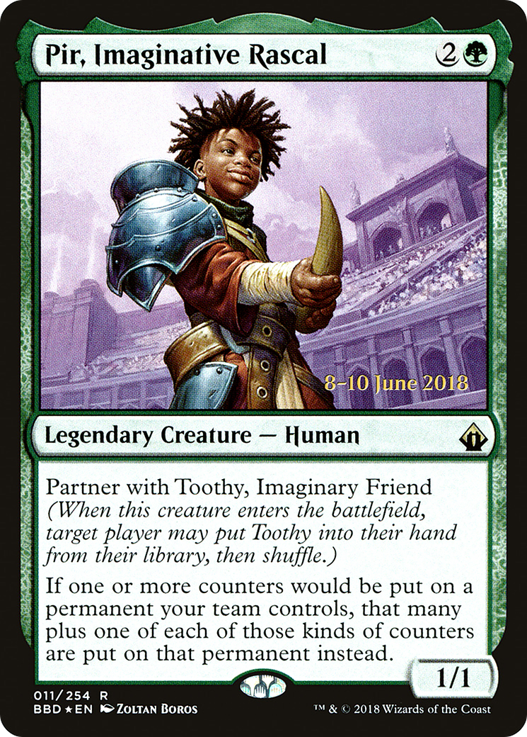 Pir, Imaginitive Rascal (011) (Prerelease) - Foil