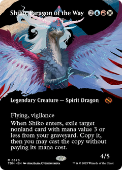 Shiko, Paragon of the Way (0370) (Borderless)