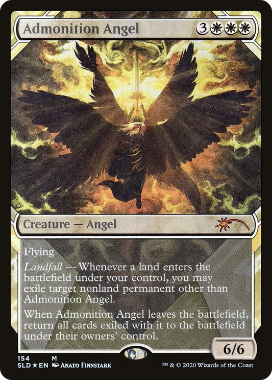 Admonition Angel (154) (Showcase) - Foil