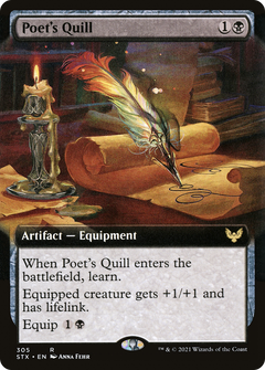 Poet's Quill (305) (Extended Art)